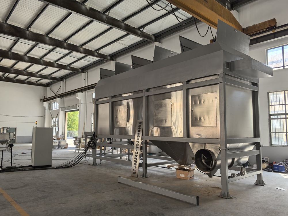 全自动吨袋拆包机助力化工、锂电、新质料等行业粉体物料拆包投料作_真空上料机-乐发Vll官网